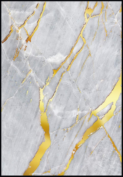 grey marble poster